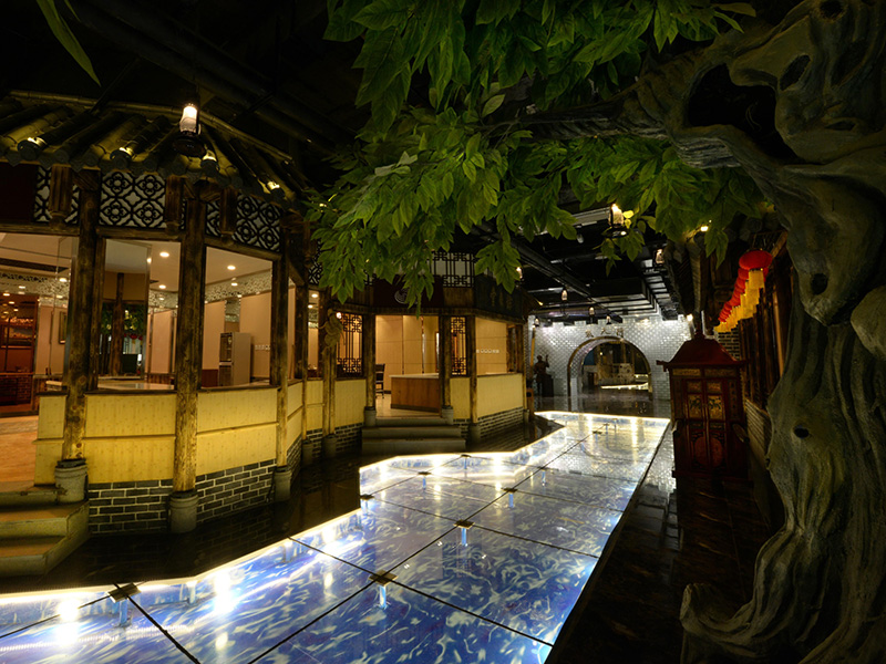 3400方大型復(fù)古小吃街裝修設(shè)計(jì)案